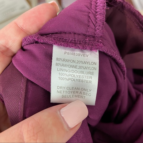 Parker Morgan Velvet Pants in Cordovan Sz 2 - Picture 8 of 10